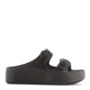 Lemon Jelly Women's Gaia Platform Slides In Black