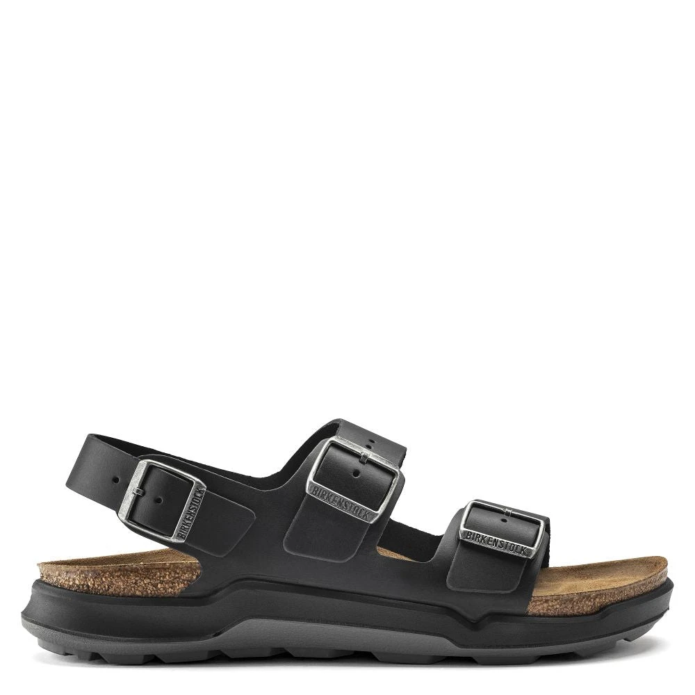 Birkenstock Men's Milano CT Oiled Leather In Black 3 Birkenstock Men's Milano CT Oiled Leather In Black
