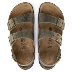 Birkenstock Men's Milano CT Oiled Leather In Faded Khaki -Shoe Luxe Shop 1018427 510w 4 1100x