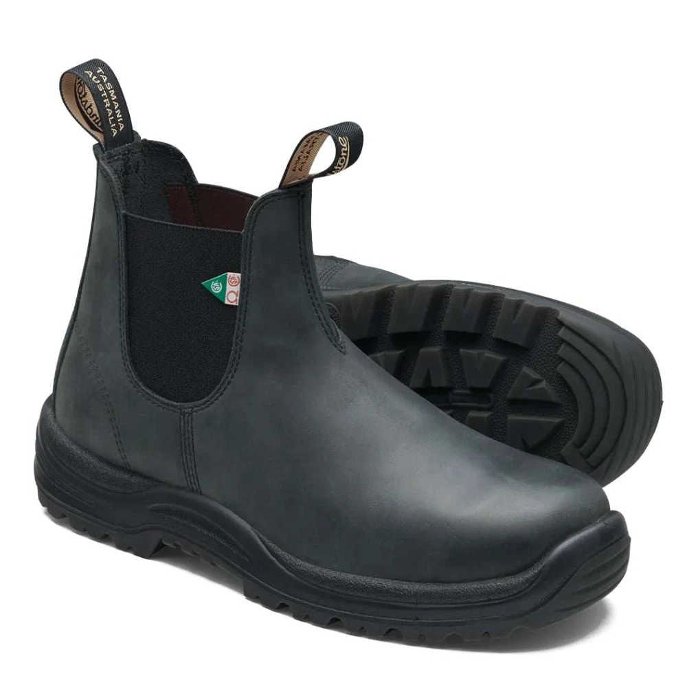 Blundstone Work & Safety Boot 181 In Waxy Rustic Black 5 Blundstone Work & Safety Boot 181 In Waxy Rustic Black - Image 3