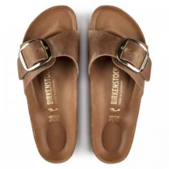 Birkenstock Women's Madrid Big Buckle Oiled Leather In Cognac (Narrow Width) 10 Birkenstock Women's Madrid Big Buckle Oiled Leather In Cognac (Narrow Width) -Shoe Luxe Shop 1 0 1006525 top 1100x