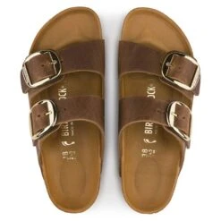 Birkenstock Women's Arizona Big Buckle Oiled Leather In Cognac (Narrow Width) -Shoe Luxe Shop 1 0 1011073 3 1100x