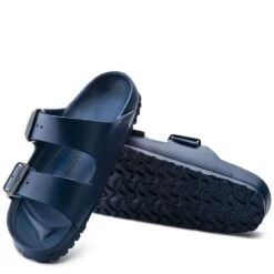 Birkenstock Women's Arizona EVA Navy (Narrow Width) -Shoe Luxe Shop 1 2 129433 4 1100x