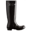 Hunter Women's Original Tall Gloss Rain Boots In Black 2 Hunter Women's Original Tall Gloss Rain Boots In Black -Shoe Luxe Shop 20220114165529 prod aw21 org wft1000rgl blk 1 1100x