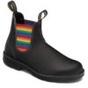 Blundstone Women's Original 2105 In Black With Rainbow Elastic And Contrast Stitching -Shoe Luxe Shop 2105 2 1 1100x