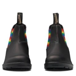 Blundstone Women's Original 2105 In Black With Rainbow Elastic And Contrast Stitching -Shoe Luxe Shop 2105 4 1 1100x