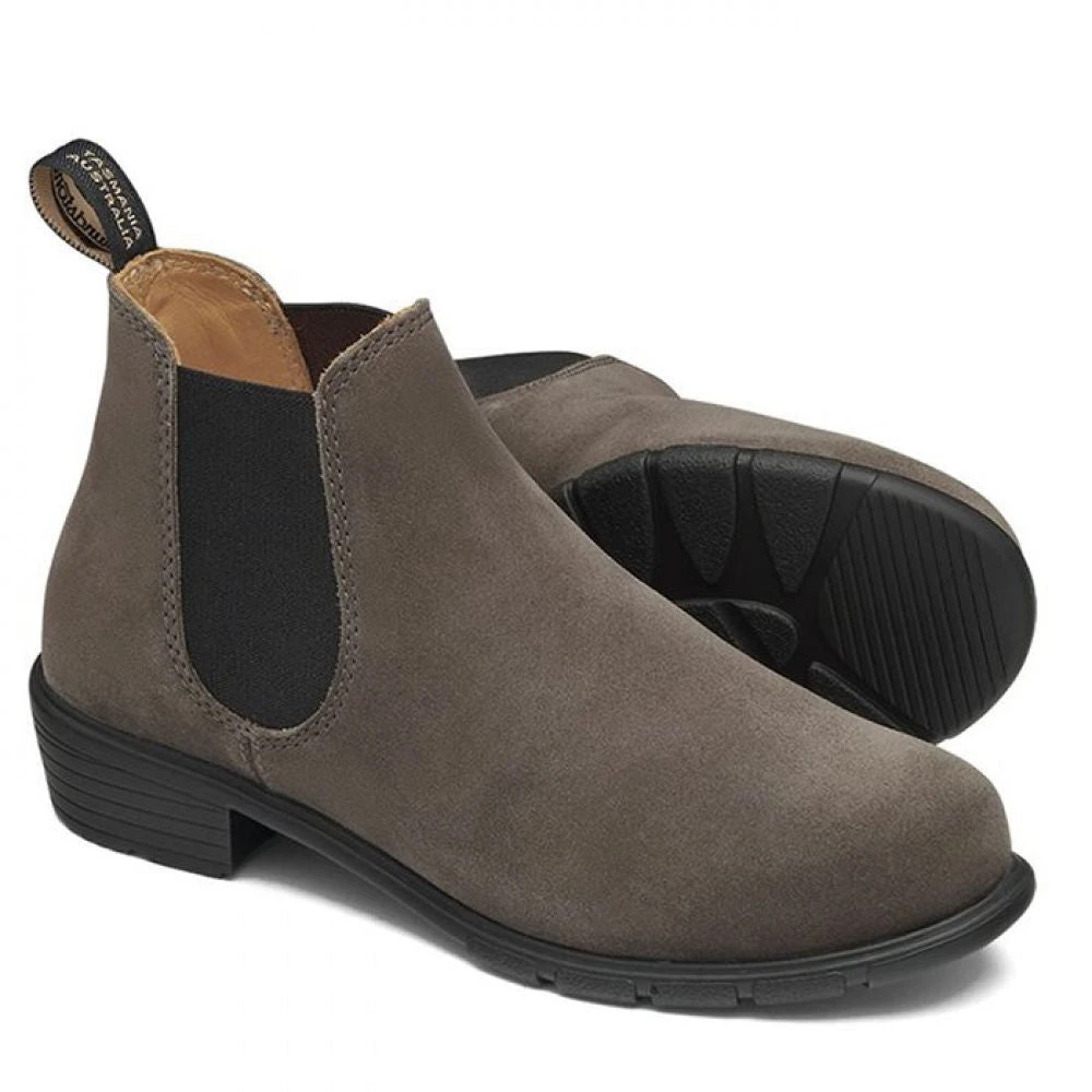 Blundstone Women's Series Low Heel 2173 In Dark Grey Suede 5 Blundstone Women's Series Low Heel 2173 In Dark Grey Suede - Image 3