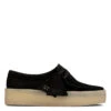 Clarks Women's Wallabee Cup In Black Nubuck -Shoe Luxe Shop 26158156 1343 1 1100x