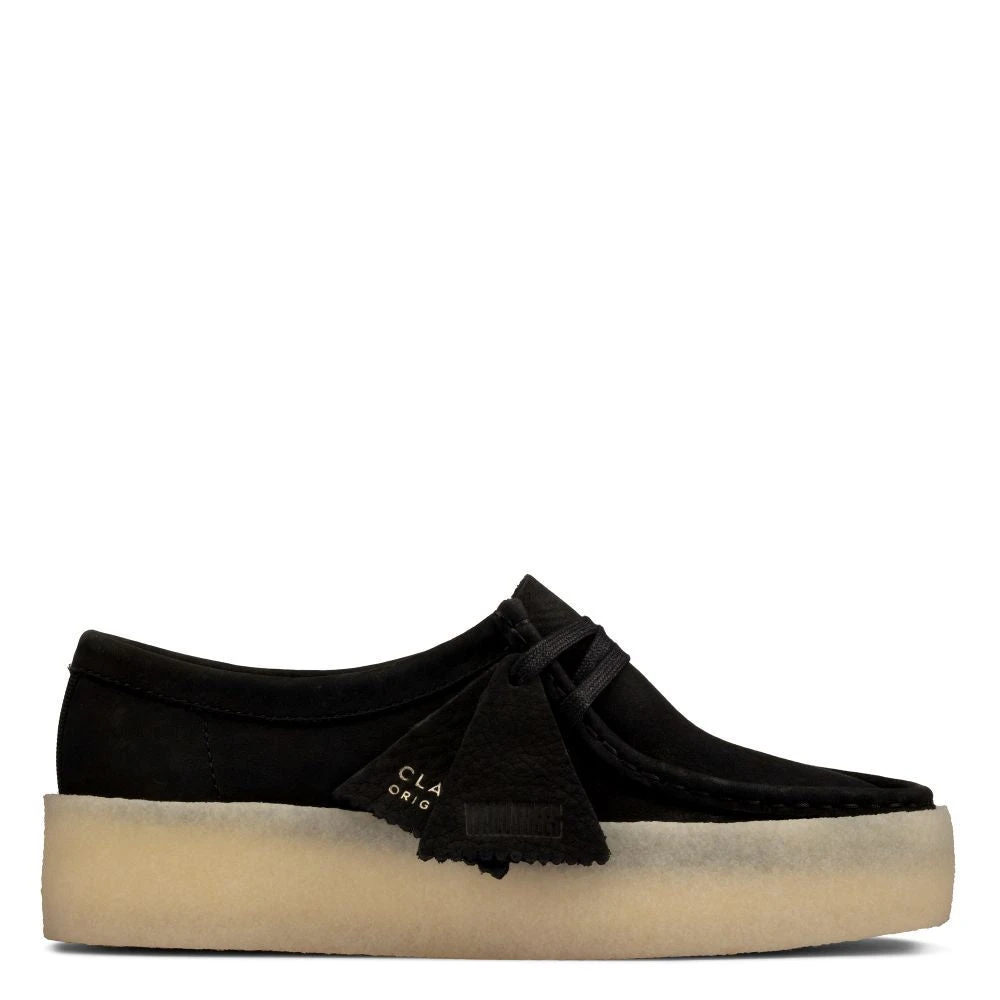 Clarks Women's Wallabee Cup In Black Nubuck 3 Clarks Women's Wallabee Cup In Black Nubuck