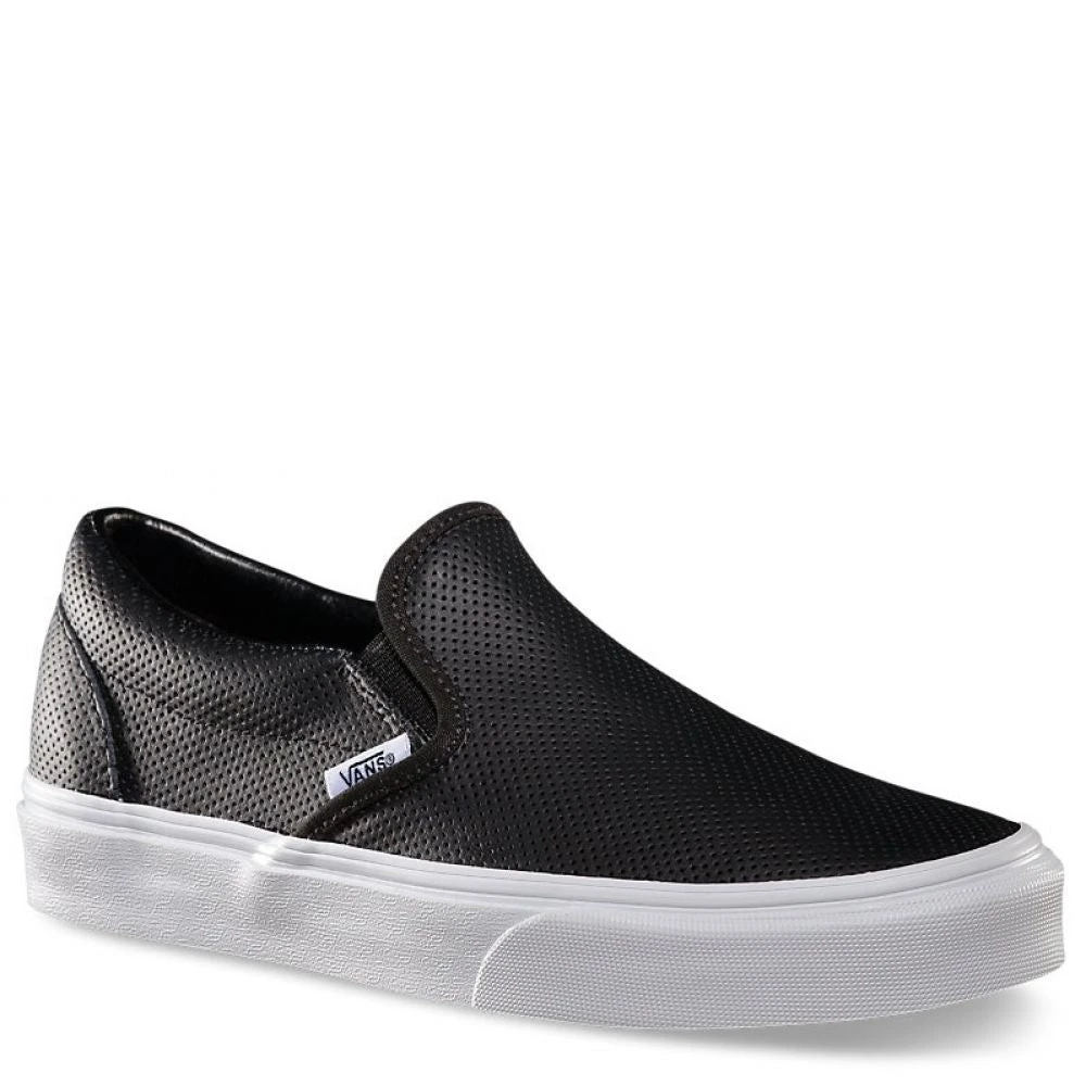 Vans Perf Leather Slip-On In Black 5 Vans Perf Leather Slip-On In Black - Image 3
