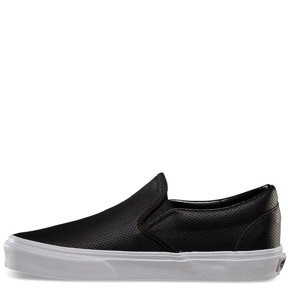 Vans Perf Leather Slip-On In Black 4 Vans Perf Leather Slip-On In Black - Image 2