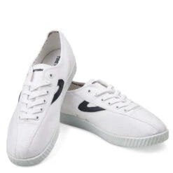 Tretorn Nylite Plus Canvas In White/Navy 8 Tretorn Nylite Plus Canvas In White/Navy -Shoe Luxe Shop 480167031 3 1100x