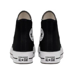 Converse Women's Chuck Taylor All Star Canvas Platform Hi In Black/White/White 12 Converse Women's Chuck Taylor All Star Canvas Platform Hi In Black/White/White -Shoe Luxe Shop 560845c f 08x1 2 1100x