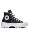 Converse Women's Chuck Taylor All Star Lugged Hi Top In Black/White/Black -Shoe Luxe Shop 5 6 565901c 1100x