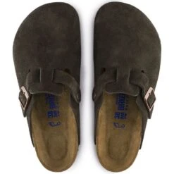 Birkenstock Men's Boston Softbed Suede Leather In Mocha 8 Birkenstock Men's Boston Softbed Suede Leather In Mocha -Shoe Luxe Shop 660461 3 1100x