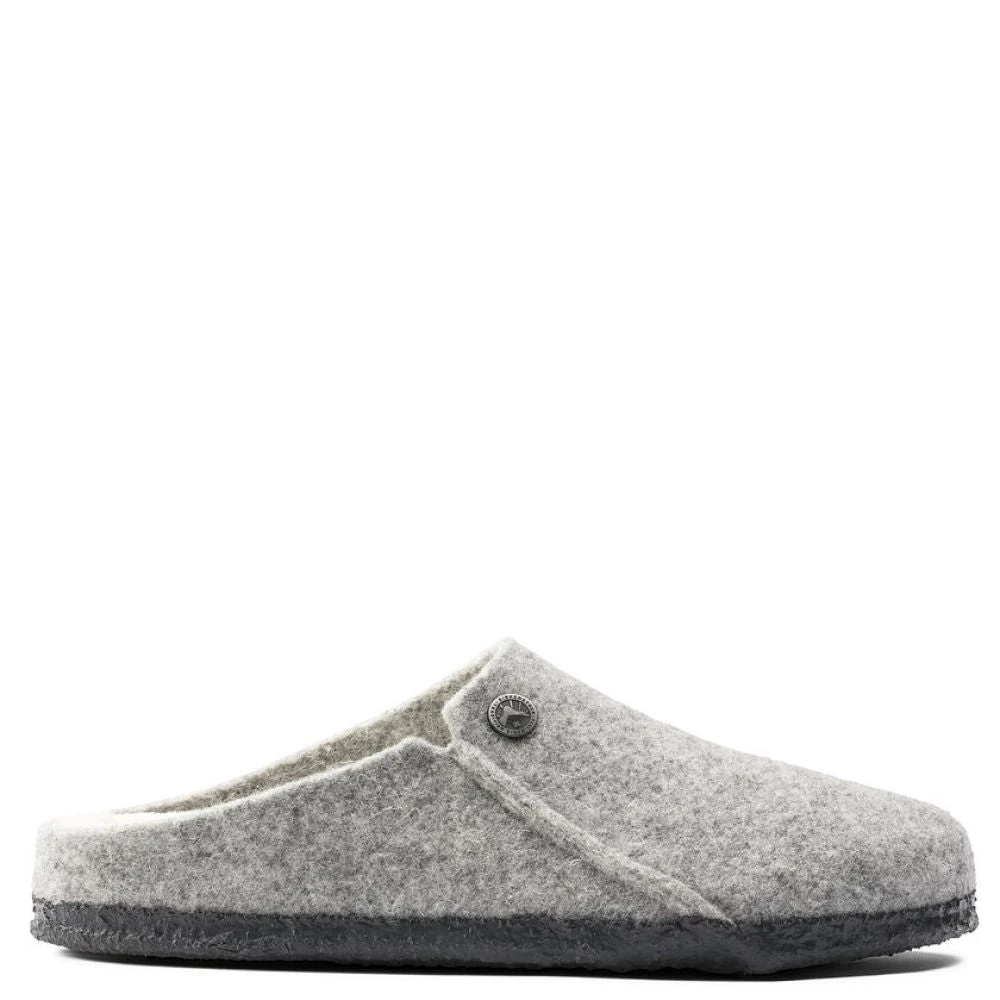 Birkenstock Men's Zermatt Shearling Wool Felt In Light Grey 3 Birkenstock Men's Zermatt Shearling Wool Felt In Light Grey