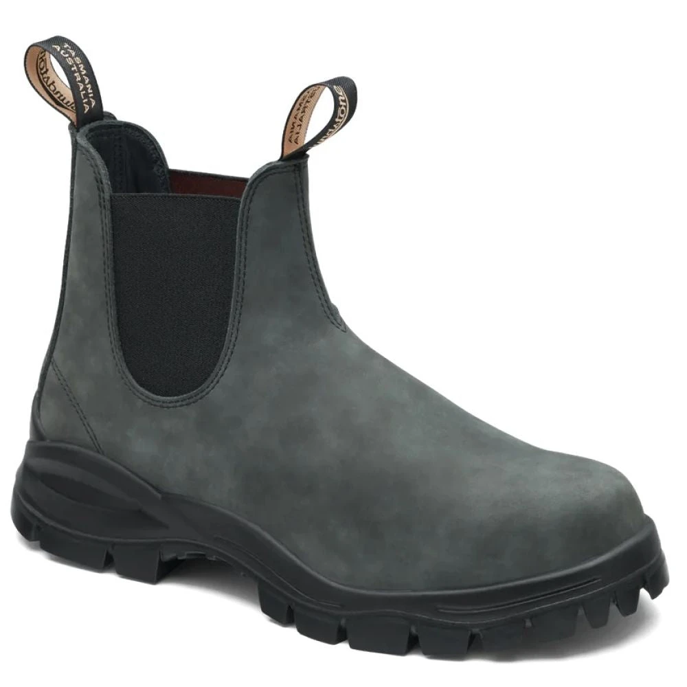 Blundstone Lug Sole 2238 In Rustic Black 3 Blundstone Lug Sole 2238 In Rustic Black