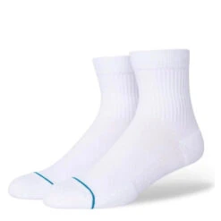 Stance Icon Quarter 3 Pack In White