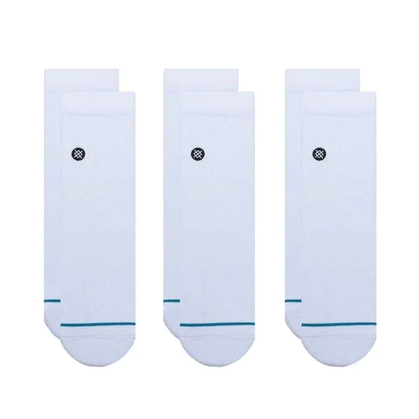 Stance Icon Quarter 3 Pack In White 4 Stance Icon Quarter 3 Pack In White - Image 2