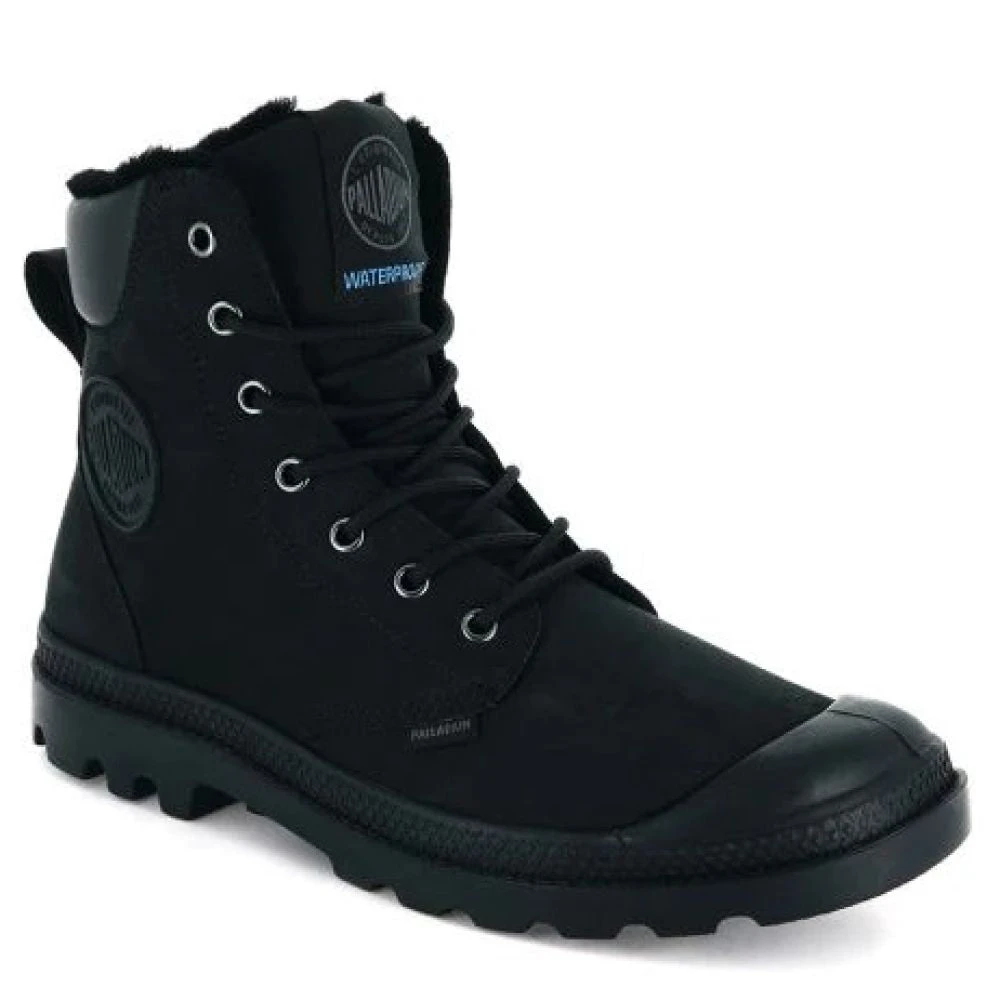 Palladium Pampa Sport Cuff WPS In Black/Black 4 Palladium Pampa Sport Cuff WPS In Black/Black - Image 2