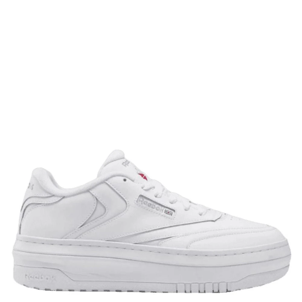 Reebok Reebook Women's Club C Extra In Cloud White/Cloud White/Pure Grey 3 3 Reebok Reebook Women's Club C Extra In Cloud White/Cloud White/Pure Grey 3