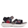 Teva Men's Zymic In Grey/Red 1 Teva Men's Zymic In Grey/Red -Shoe Luxe Shop TE 1124049 GRYR 90 1 1100x