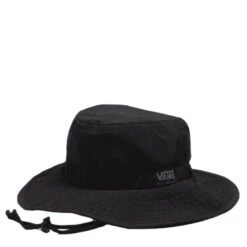 Vans Outdoors Boonie Nylon Bucket Hat In Black