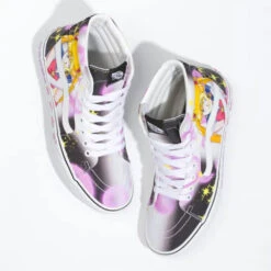 Vans X Pretty Guardian Sailor Moon Sk8-Hi In Black/Pink 10 Vans X Pretty Guardian Sailor Moon Sk8-Hi In Black/Pink -Shoe Luxe Shop VN 0A7Q5NB9P 4247 4 1100x