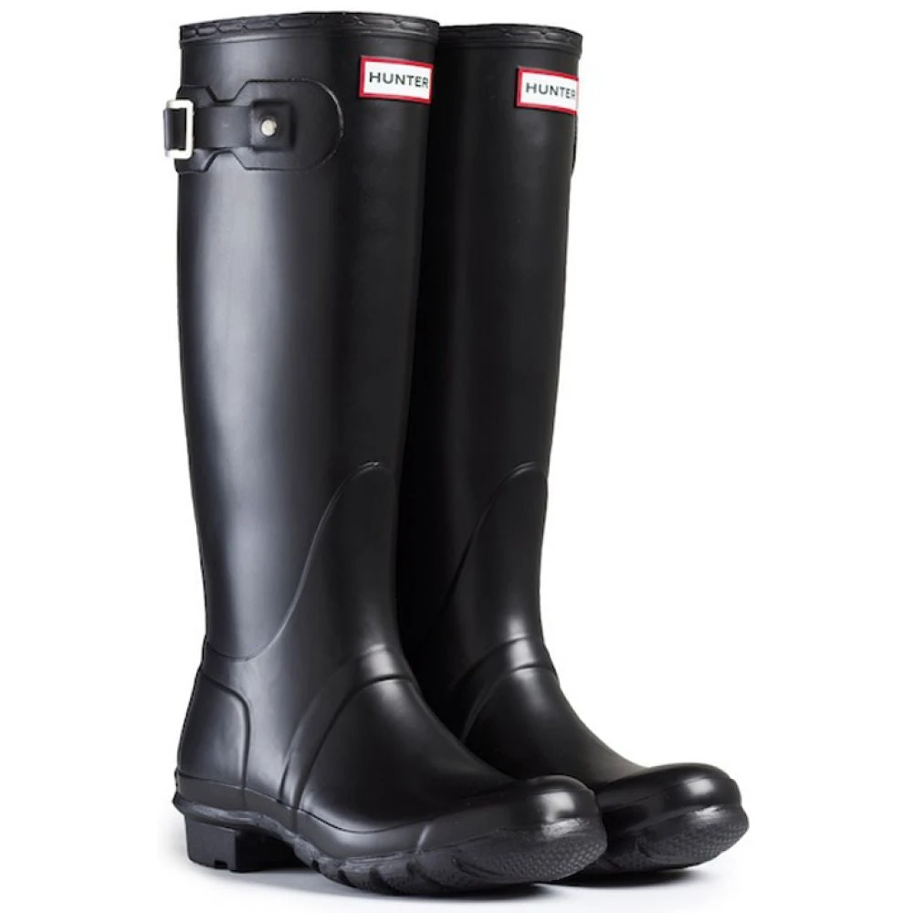 Hunter Women's Original Tall Rain Boots In Black 4 Hunter Women's Original Tall Rain Boots In Black - Image 2