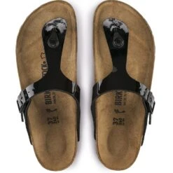 Birkenstock Gizeh Birko-Flor Patent In Black 9 Birkenstock Gizeh Birko-Flor Patent In Black -Shoe Luxe Shop b i birkenstock birko flor patent black 43663 4 1100x