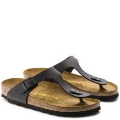 Birkenstock Gizeh Birko-Flor In Black 8 Birkenstock Gizeh Birko-Flor In Black -Shoe Luxe Shop b i birkenstock gizeh birko flor black 43693 3 1100x