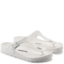 Birkenstock Women's Gizeh EVA In White 8 Birkenstock Women's Gizeh EVA In White -Shoe Luxe Shop b i birkenstock gizeh eva white 128403 3 1100x