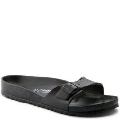 Birkenstock Women's Madrid EVA In Black (Narrow Width) 7 Birkenstock Women's Madrid EVA In Black (Narrow Width) -Shoe Luxe Shop b i birkenstock madrid eva black 128163 2 1100x