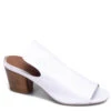 Bueno Women's Cara Heeled Sandal In White -Shoe Luxe Shop bu cara wht 1196 1 1100x