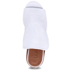 Bueno Women's Cara Heeled Sandal In White -Shoe Luxe Shop bu cara wht 1196 3 1100x