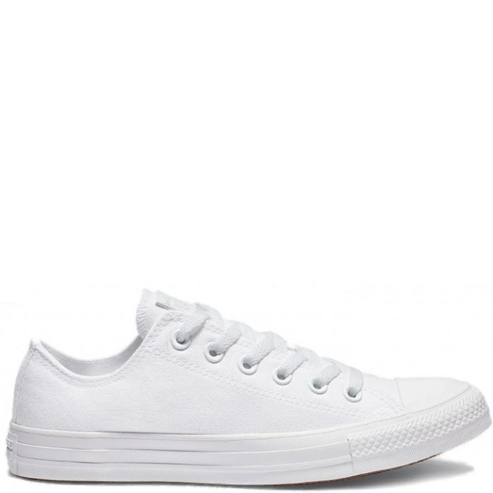 Converse Chuck Taylor All Star Mono Canvas Low Top In White Mono 3 Converse Chuck Taylor All Star Mono Canvas Low Top In White Mono