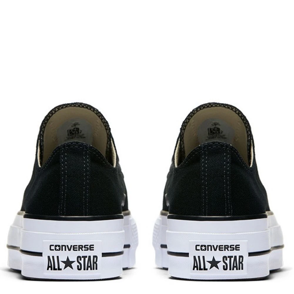 Converse Women's Chuck Taylor All Star Lift Low Top In Black 8 Converse Women's Chuck Taylor All Star Lift Low Top In Black - Image 6