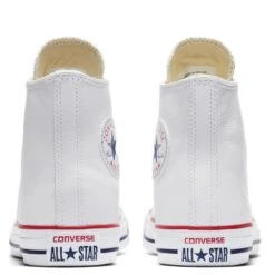 Converse Chuck Taylor All Star Leather High Top In Optic White 9 Converse Chuck Taylor All Star Leather High Top In Optic White -Shoe Luxe Shop c o converse chuck taylor all star leather high top black 132169c 5 1100x