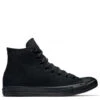 Converse Chuck Taylor All Star Mono Canvas High Top In Black Monochrome 1 Converse Chuck Taylor All Star Mono Canvas High Top In Black Monochrome -Shoe Luxe Shop c o converse chuck taylor all star monochrome high top black m3310 3 1100x