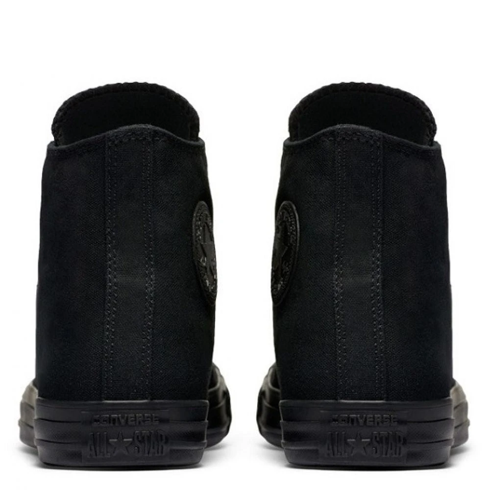 Converse Chuck Taylor All Star Mono Canvas High Top In Black Monochrome 7 Converse Chuck Taylor All Star Mono Canvas High Top In Black Monochrome - Image 5