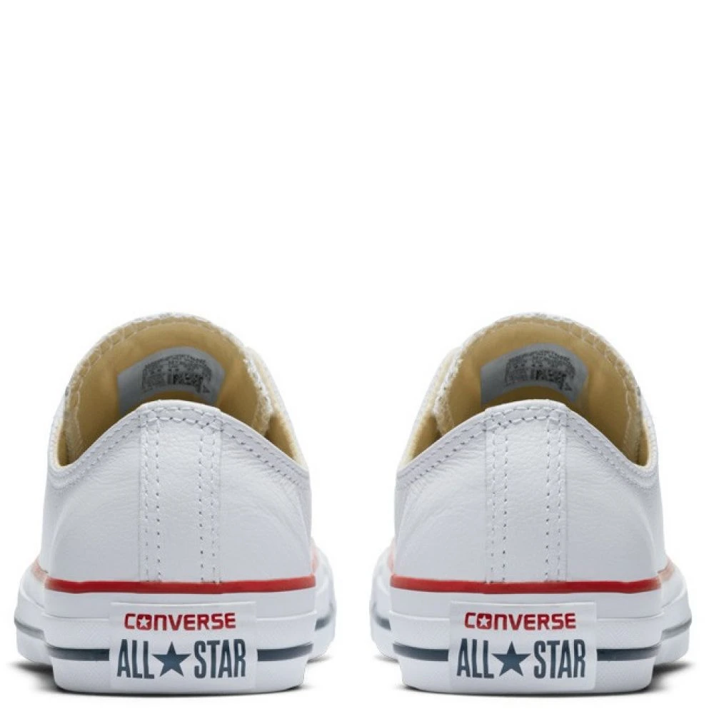 Converse Chuck Taylor All Star Leather Low Top In White 5 Converse Chuck Taylor All Star Leather Low Top In White - Image 3