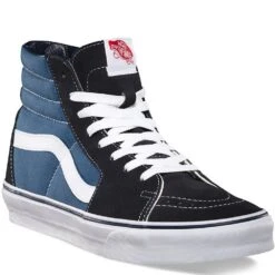 Vans SK8-Hi In Navy/White -Shoe Luxe Shop d d 2 1 1100x