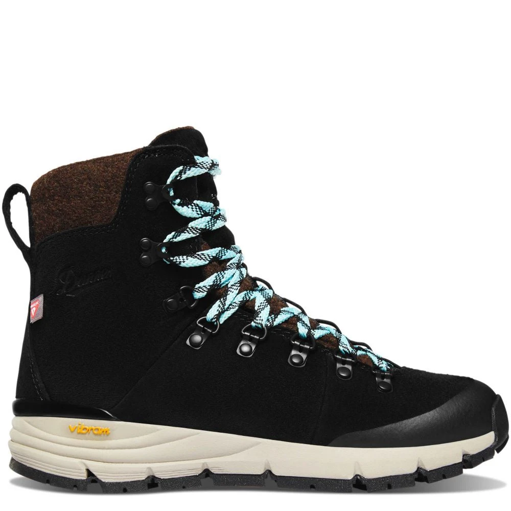 Danner Women's Arctic 600 Size Zip In Black/Spark Blue 3 Danner Women's Arctic 600 Size Zip In Black/Spark Blue