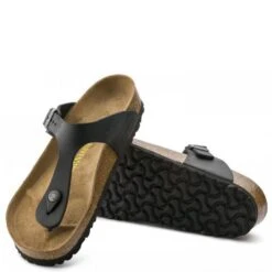 Birkenstock Women's Gizeh Oiled Leather In Black 11 Birkenstock Women's Gizeh Oiled Leather In Black -Shoe Luxe Shop g i gizeh 845251 2 1100x