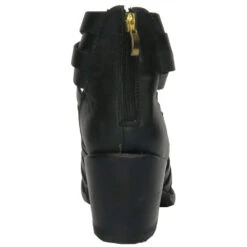 Getoutside Women's Lola Strappy Heel Boot In Black 9 Getoutside Women's Lola Strappy Heel Boot In Black -Shoe Luxe Shop g o gos 6 blk 4 1100x