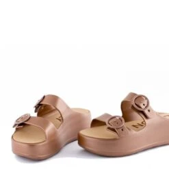Lemon Jelly Women's Gaia Platform Slides In Brown 8 Lemon Jelly Women's Gaia Platform Slides In Brown -Shoe Luxe Shop gaia 08 04 1100x