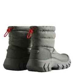 Hunter Women's Intrepid Insulated Short Snow Boots In Urban Grey -Shoe Luxe Shop ht wfs2108wwu 1068 3 1100x