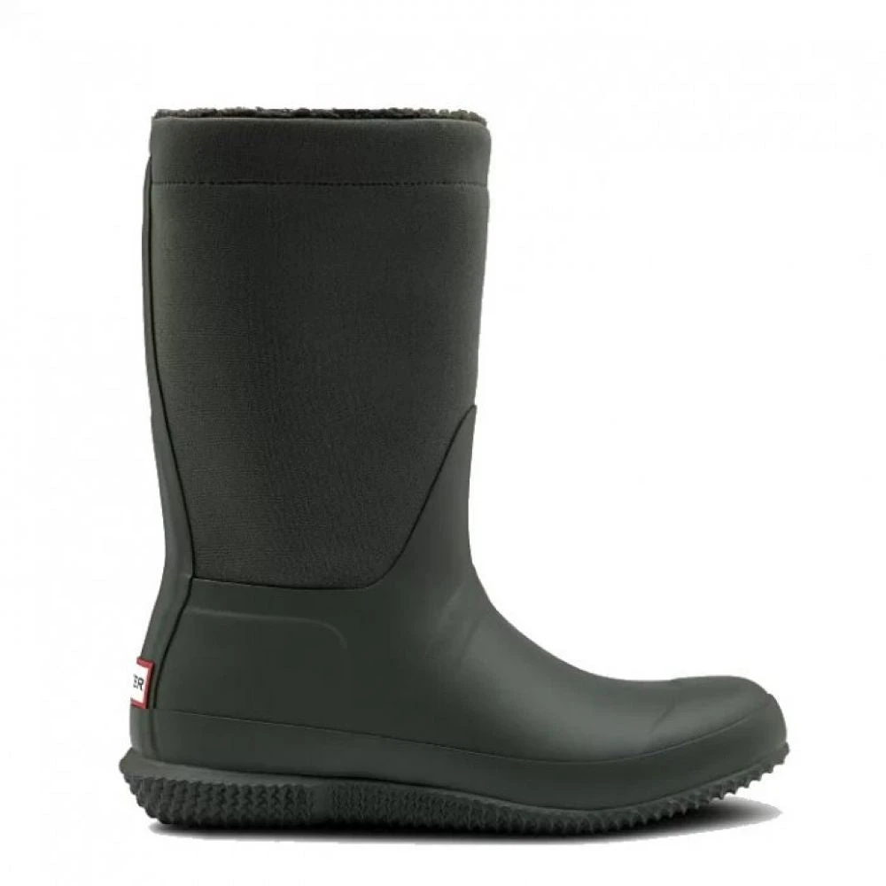 Hunter Women's Original Insulated Roll Top Sherpa Boots In Dark Olive 3 Hunter Women's Original Insulated Roll Top Sherpa Boots In Dark Olive