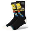 Stance X The Simpsons Troubled Crew In Black 1 Stance X The Simpsons Troubled Crew In Black -Shoe Luxe Shop in a555d22tro 1 1100x