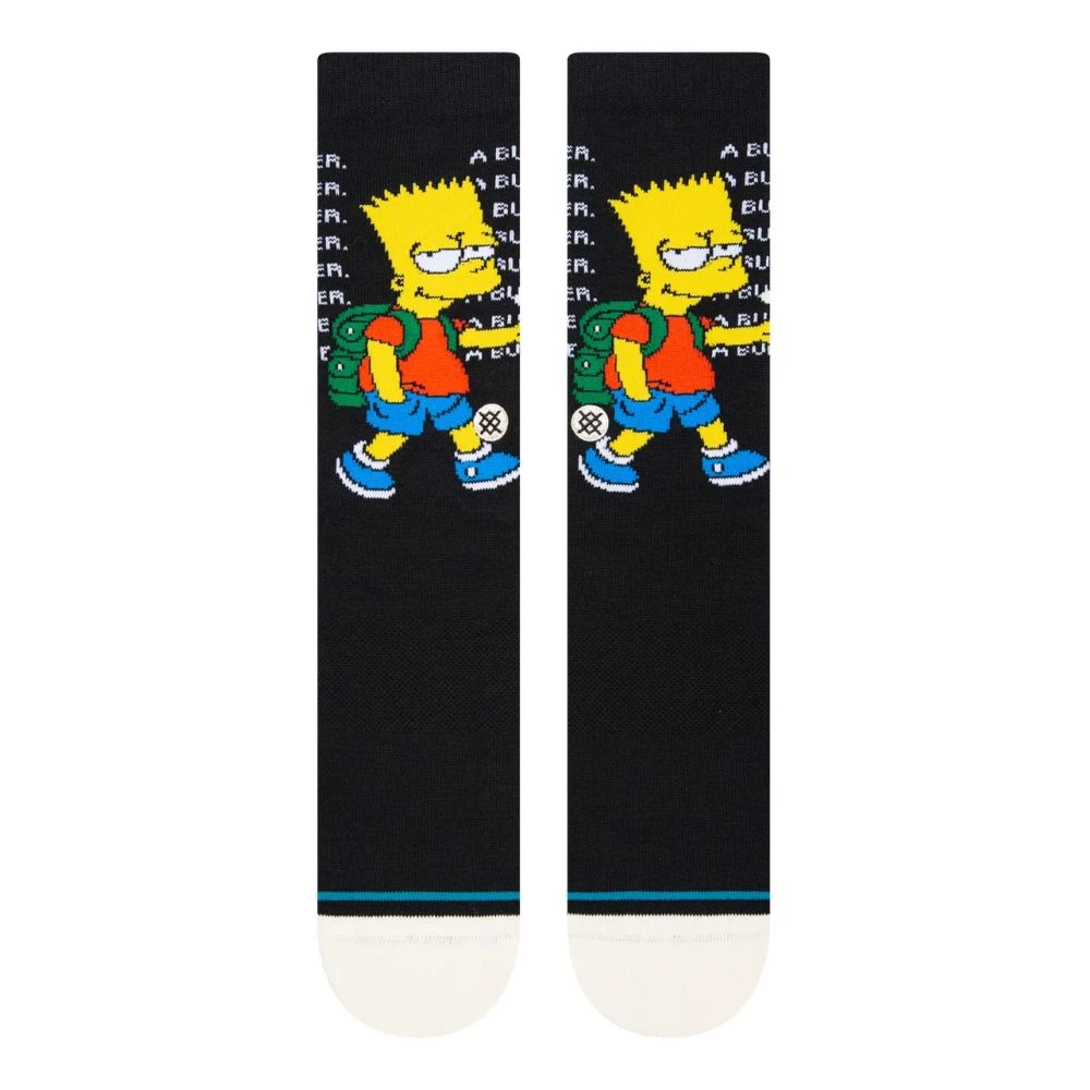 Stance X The Simpsons Troubled Crew In Black 3 Stance X The Simpsons Troubled Crew In Black - Image 2